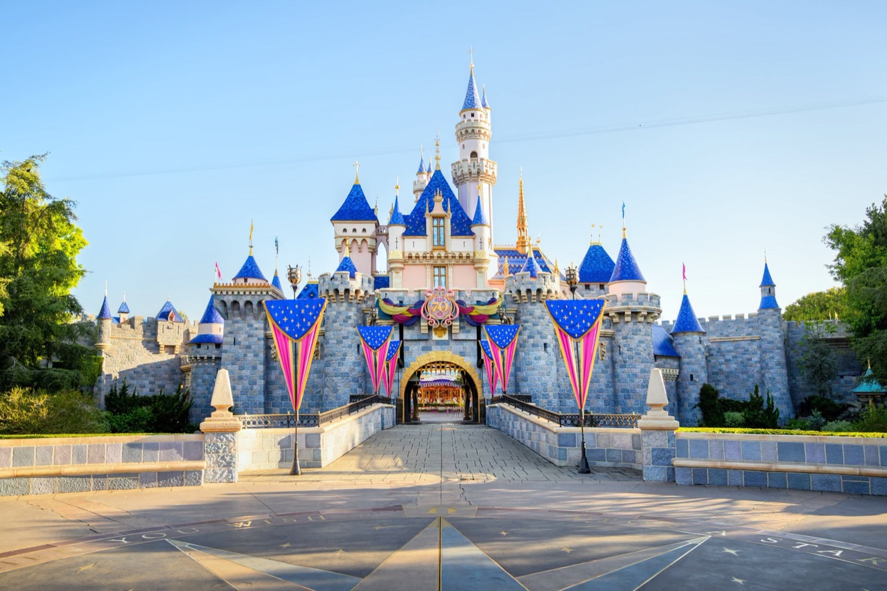 Castillo de la Bella Durmiente en Disneyland Park, California